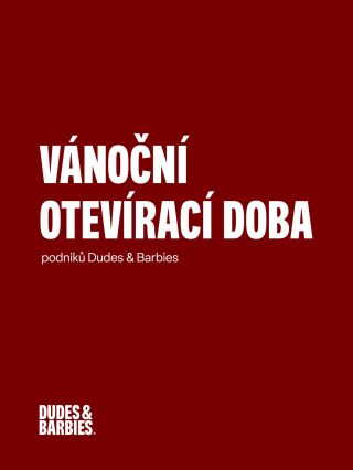 Jak to bude o vánočních svátcích? 🎄❤️ 👀 Máme pro tebe otevírací dobu všech našich @dudesandbarbies podniků. Ať už se...